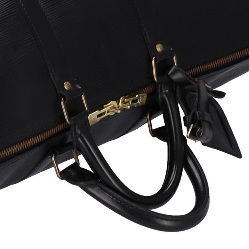 Louis Vuitton Black Epi Bag 50 Leather Keepall - Picture 4 of 9